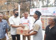 Wakil Ketua DPRA Salurkan Bantuan Tanggap Darurat untuk Korban Kebakaran di Abdya 