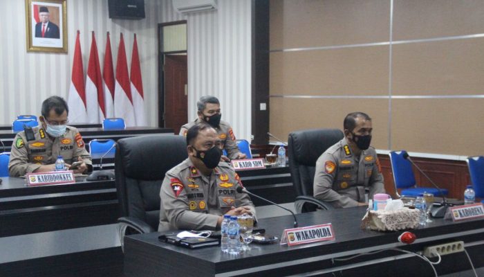 Wakapolda Aceh Terima Paparan Dari Kalemdiklat Polri Terkait Rencana Pendidikan dan Pelatihan Polri T. A 2022