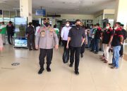 Wakapolda Aceh Jemput Kedatangan Ketua Tim Asistensi Percepatan Vaksinasi Aceh