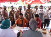 Wakapolda Aceh Dampingi Kabaintelkam Polri Sebagai Ketua Tim Asistensi Percepatan Vaksinasi Aceh Tinjau Vaksinasi Massal di SMU Negeri 8 Banda Aceh