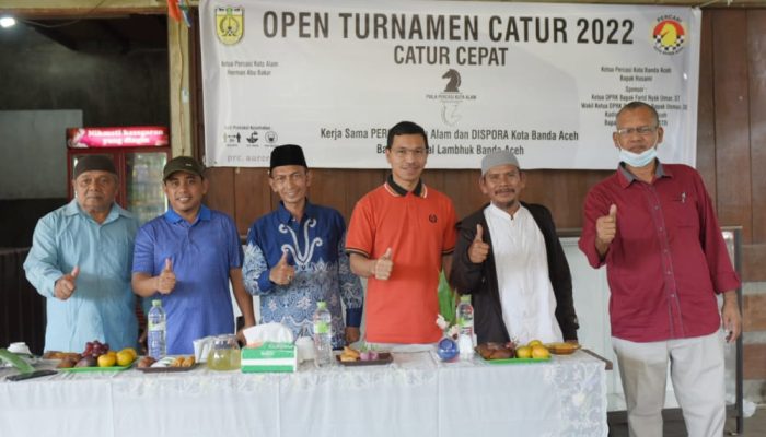 Ketua DPRK Buka Turnamen Catur Se-Kecamatan Kuta Alam