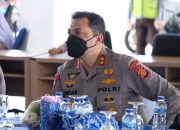 Kapolda Aceh Tinjau Vaksinasi di Kantor Ditlantas Dan Terhubung Secara Virtual Dengan Kapolri