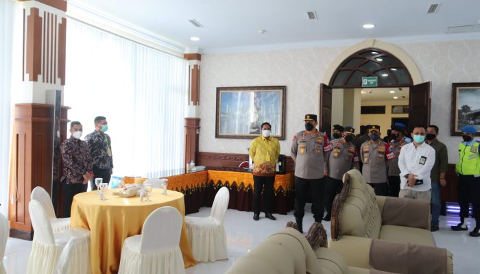 Persiapan Kunker Kapolri ke Aceh, Pejabat Polda Aceh Tinjau Bandara SIM
