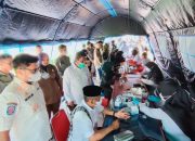 Satpol PP dan WH Aceh Besar Kumpulkan 79 Kantong Darah