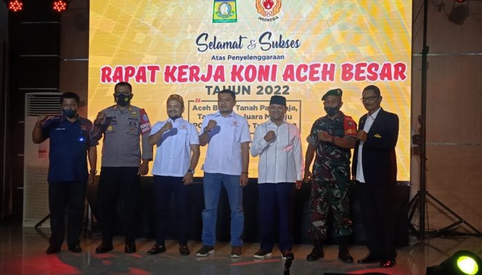 Bupati Buka Raker KONI Aceh Besar