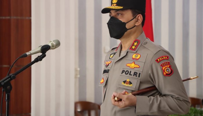 Kapolda Aceh Pimpin Upacara Laporan Kenaikan Pangkat PNS Polda Aceh