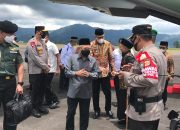 Kapolda Aceh Dampingi Wapres Terbang ke Bener Meriah