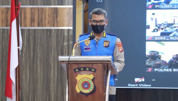 Penerimaan Calon Anggota Polri di Polda Aceh, Memasuki Tahap Penandatangan Pakta Integritas