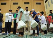 Puluhan Anak Yatim di Lhokseumawe Disantuni Polisi