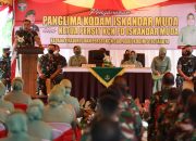 Berkunjung ke Kodim 0110/Abdya, Ini Pesan Pangdam IM