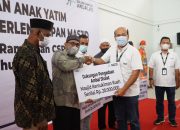 Berbagi Kebahagiaan Sambut Hari Raya Idul Fitri 1443 H, PT Solusi Bangun Andalas Santuni 236 Anak Yatim