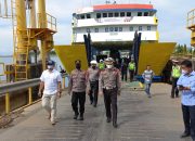 Ditlantas Polda Aceh Cek Arus Mudik di Pelabuhan Ulee Lheu
