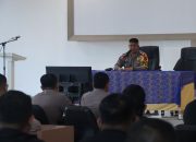 Dirlantas Wakili Kapolda Aceh Pimpin Anev di Hari Kedua Operasi Ketupat Seulawah 2022