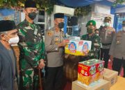 Di Malam Lebaran, Kapolres Lhokseumawe Bersama Dandim 0103/Aut Cek Dua Pos Operasi Ketupat Seulawah 2022