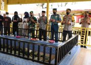 Di Simeulue, TNI Dan Polri Gelar Patroli Gabungan Serta Ziarah ke Makam Ulama