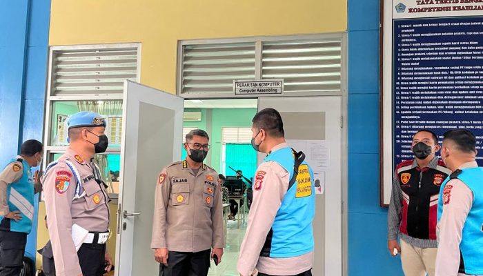 Ribuan Casis Bintara Polri di Polda Aceh Ikuti CAT Psikologi