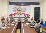 Karo Ops Polda Aceh Pimpin Anev Secara Virtual Dengan Jajaran Kabag Ops