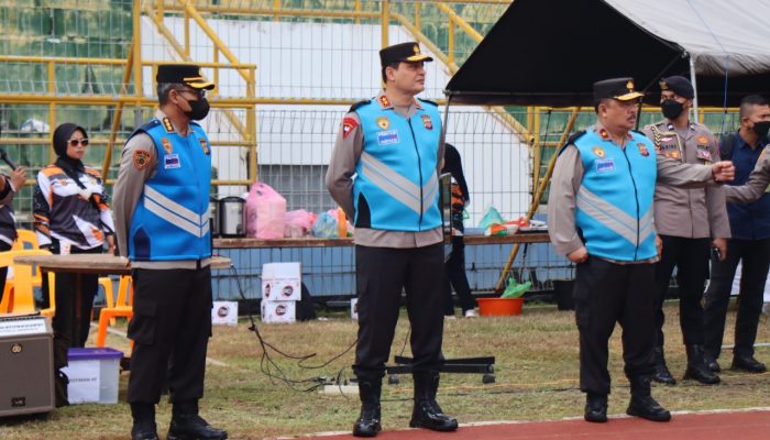 Kapolda Aceh Pantau Pelaksanaannya Tes Kesamaptaan Jasmani Casis Polwan