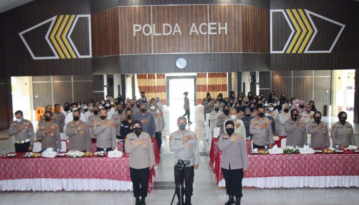 Karo SDM Polda Aceh Buka Sosialisasi Peraturan Kapolri Tentang Pengarusutamaan Gender