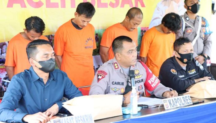 Polres Aceh Besar Rilis 8 Kasus Asusila Korban Anak di Bawah Umur dan Perempuan Penyandang Disabilitas