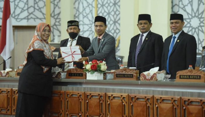 DPRK Banda Aceh Sampaikan Penjelasan Dua Raqan Inisiatif Dewan Tahun 2022