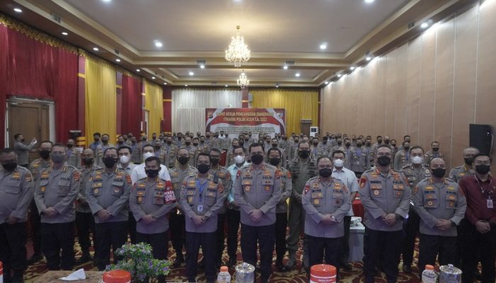 Kapolda Aceh Buka Rakerwas Itwasda Polda Aceh