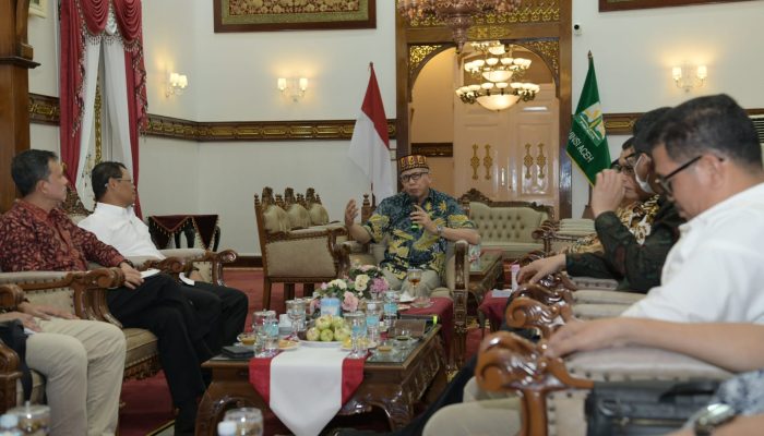 Gubernur Dukung PT Waskita Karya Bangun Pembangkit Listrik Tenaga Air di Aceh