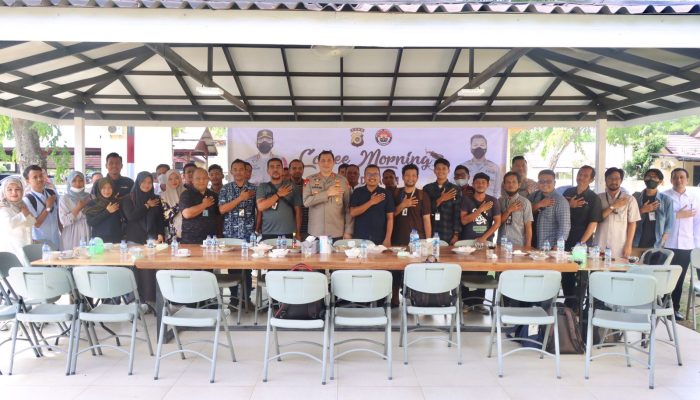 Kapolda Aceh Akrab Dengan Awak Media Dalam Kegiatan Coffee Morning