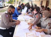 Biddokkes Polda Aceh Gelar Donor Darah Dalam Rangka Hut Bhayangkara ke-76, Kapolda Aceh Tinjau Pelaksanaannya