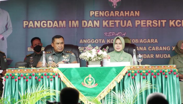 Ini Pesan Pangdam IM Kunker ke Kodim 0108/Agara