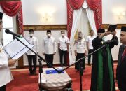 Gubernur Lantik Jamaluddin Sebagai Inspektur Aceh