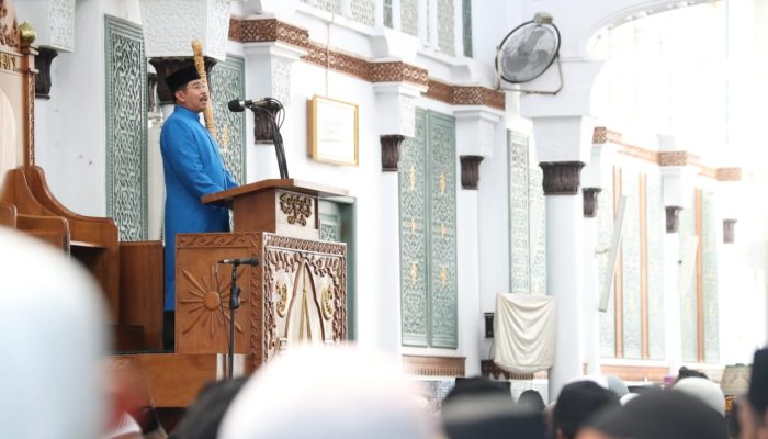 Jadi Khatib di Masjid Raya Baiturrahman, Agung Makbul: Pungli adalah Satu dari 70 Dosa Besar