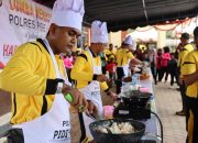 Polisi di Aceh Ikut Lomba Masak Dalam Rangka Hari Bhayangkara Ke-76