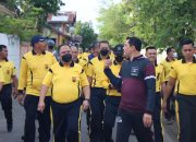 Untuk Menjaga Kebugaran Tubuh, Kapolda Aceh Bersama Staf Gelar Olahraga Jalan Santai