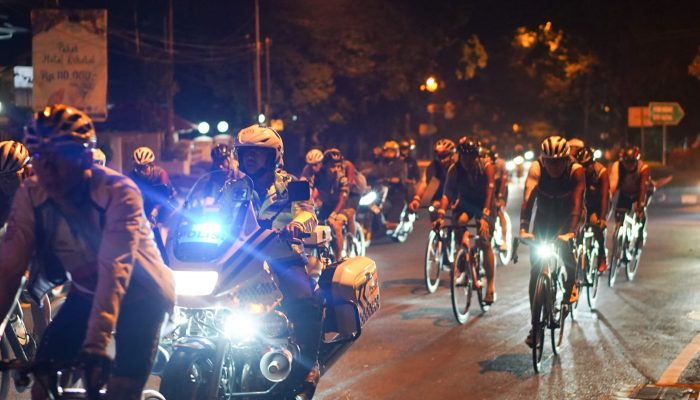 Pecahkan Rekor MURI, Gowes Presisi Nusantara Tempuh Jarak 508 Km Kurang Dari 24 Jam