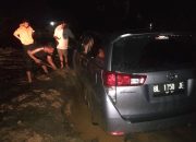 Pengurus PWI Aceh Terperangkap Longsoran Lumpur di Lintas Galus-Agara