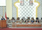 Dewan Banda Aceh Sampaikan Pendapat Akhir Fraksi terhadap Raqan Pertanggungjawaban APBK Tahun 2021