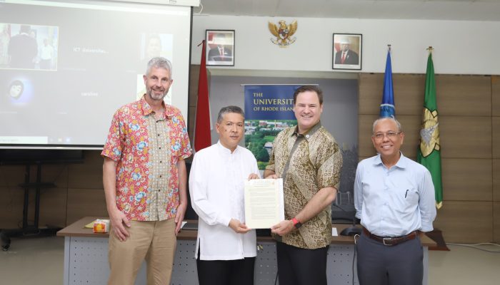 Mahasiswa USK Terima Penghargaan dari University of Rhode Island