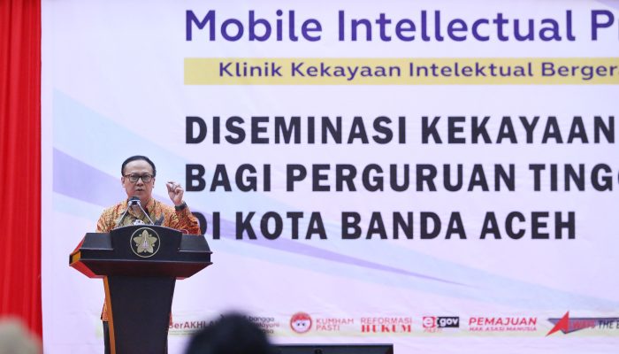 Staf Ahli Menteri  Resmikan Klinik Kekayaan Intelektual di USK