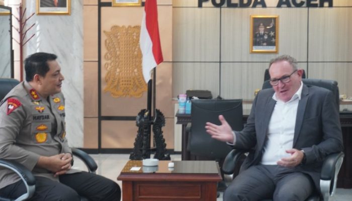 Kapolda Aceh Terima Audiensi Pihak World Bank Group Indonesia