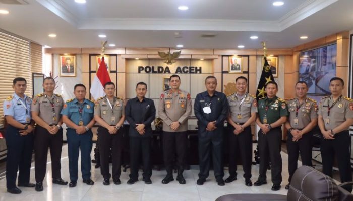 Kapolda Aceh Terima Kunjungan Tim PKDN Serdik Sespimti Polri 2022
