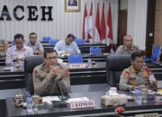 Bahas Karhutla, Kapolda Aceh ikut Rakorsus dengan Menko Polhukam