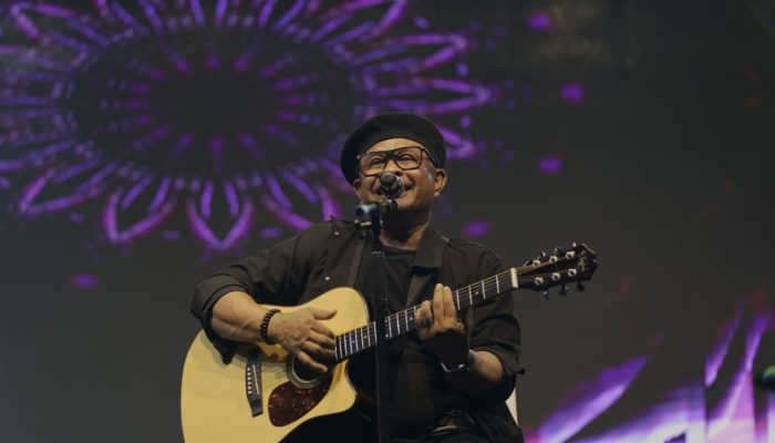 Tembang Lawas Rafli Kande Pukau Ribuan Pengunjung Bhayangkara Seulawah Expo 2022