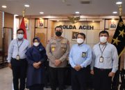 Pejabat BPN Audiensi Dengan Kapolda Aceh