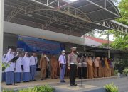 Personel Ditlantas Polda Aceh Jadi Pembina Upacara di SMA Negeri 3 Banda Aceh