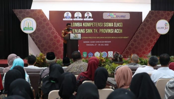 Buka LKS SMK, Kadisdik Sampaikan Pesan Pj. Gubernur Aceh: Pendidikan Vokasi Harus Jadi Prioritas