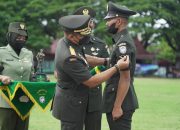 Pangdam IM Lantik 327 Bintara Lulusan Diktukba TNI AD TA 2022
