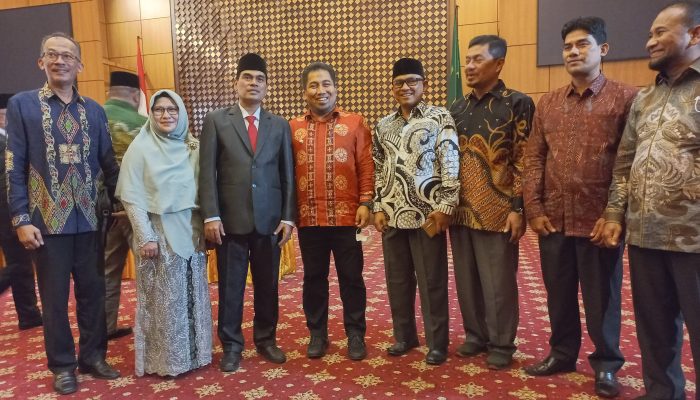 Pj Bupati Aceh Besar Hadiri Pelantikan Rektor UIN Ar-Raniry