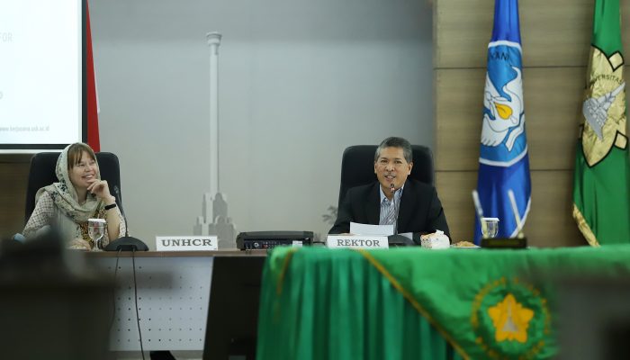 USK dan UNHCR Perkuat Dukungan Kemanusiaan untuk Pengungsi