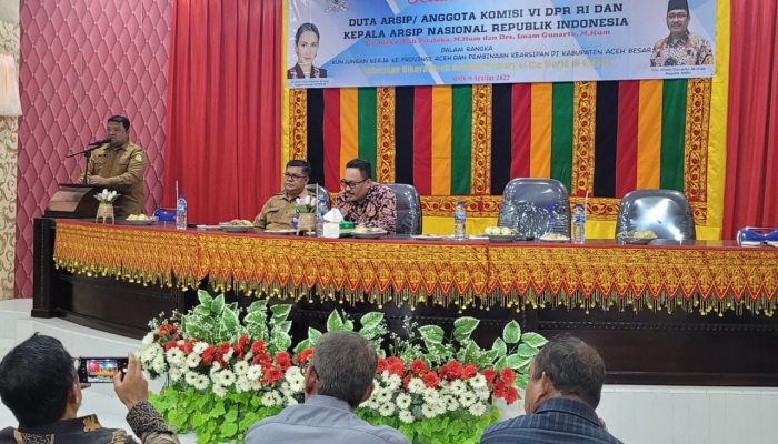 Pejabat Aceh Besar Ikuti Pembinaan Kearsipan